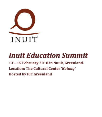 Inuit Education Summit